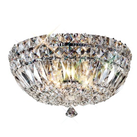 Georgina Crystal Ceiling Lights Diyas Flush Crystal Fittings Georgina Crystal Ceiling Lights Diyas Flush Crystal Fittings